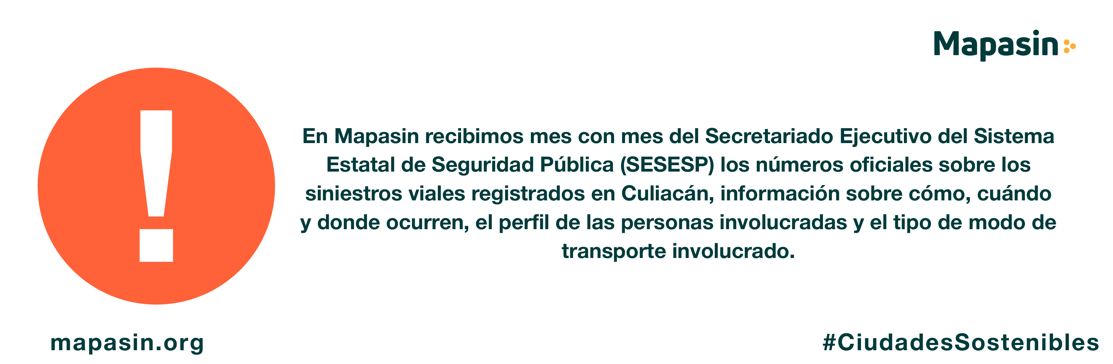 Análisis semestral siniestralidad vial Culiacán 2024